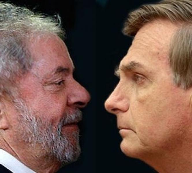 Lula tem 49% das intenções de voto e Bolsonaro 23%, aponta pesquisa