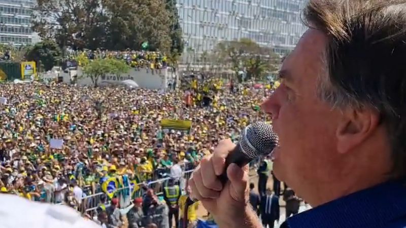 7 de Setembro tem manifestações a favor e contra Bolsonaro em todo o País