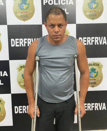 Deficiente físico é preso em flagrante em Goiânia após furtar motocicleta 