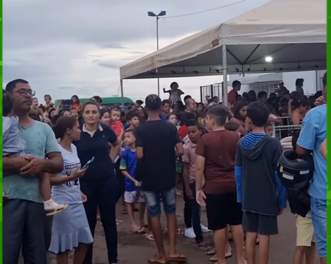 Prefeito de Trindade, Marden Júnior deixa inúmeras crianças lamentando por não ganharem brinquedos