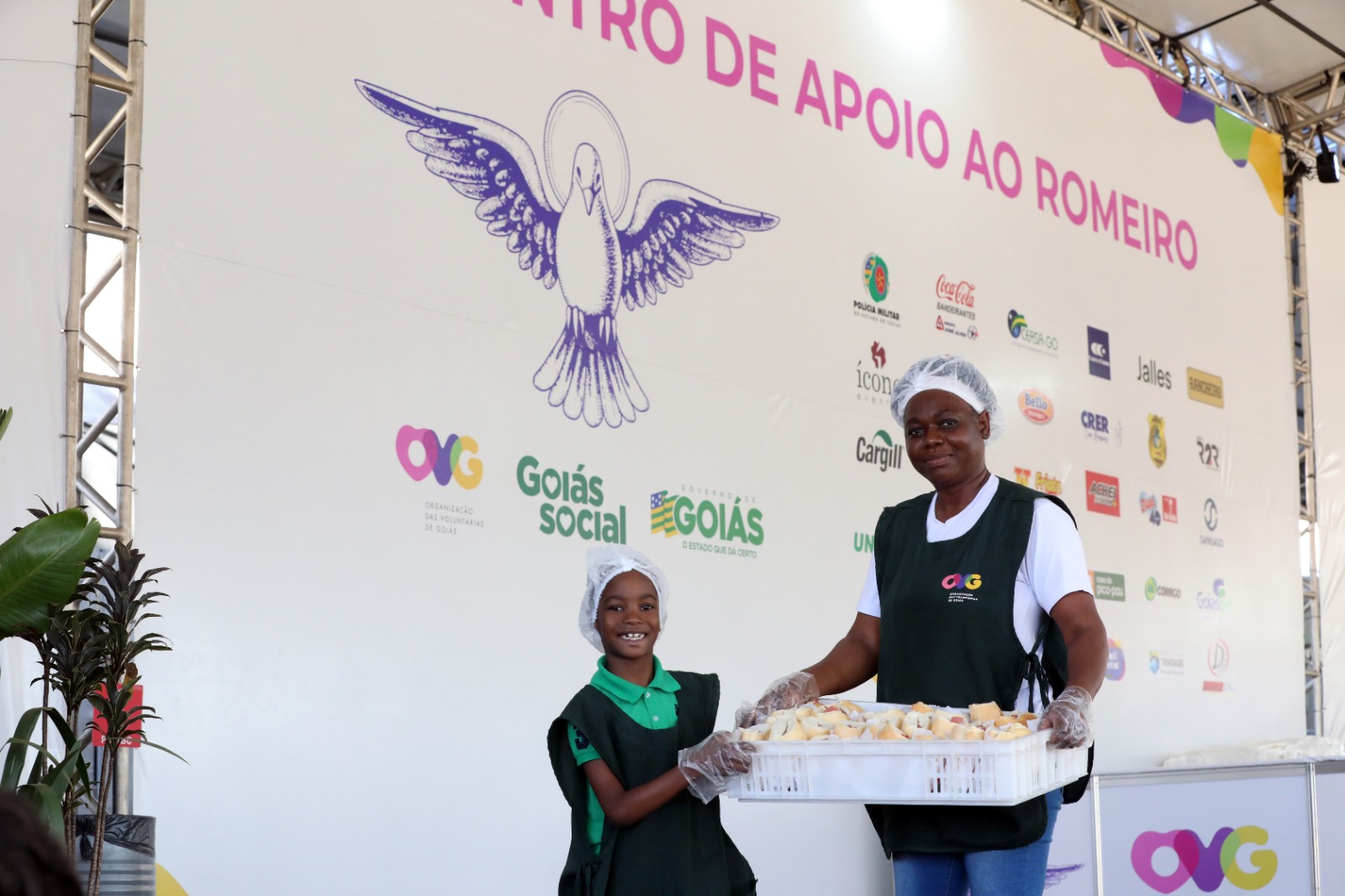 Centro de Apoio ao Romeiro da OVG realiza 400 mil atendimentos durante Romaria do Divino Pai Eterno