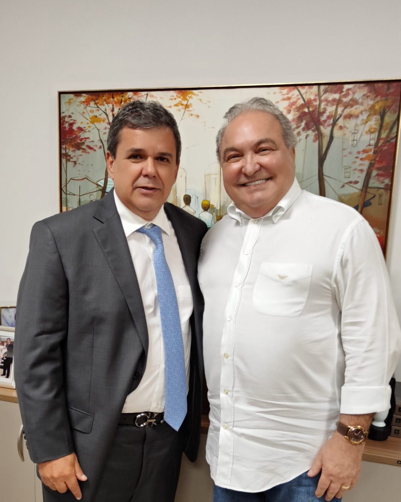 Futuro político em Trindade: O encontro entre o deputado estadual Dr. George Morais e o ex-prefeito Jânio Darrot gera questionamentos sobre apoio político