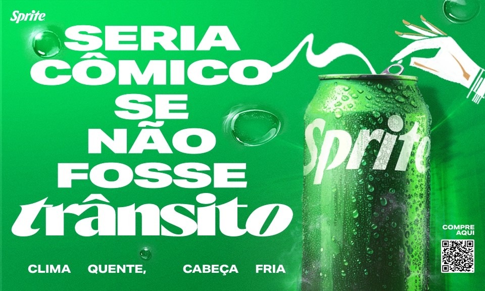 Nova campanha de Sprite traz humor para as situações difíceis