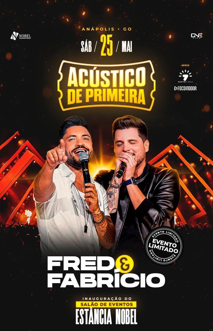 Fred & Fabricio fazem show exclusivo em evento da Nobel