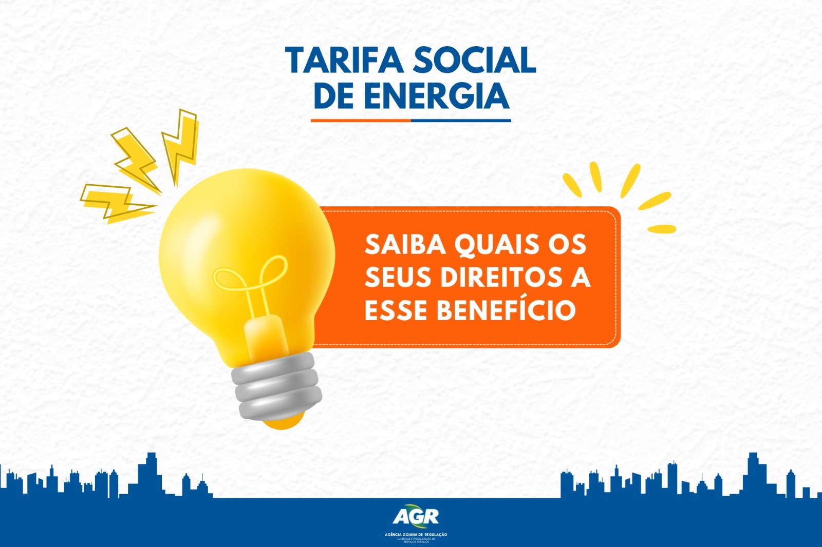 Governo de Goiás lança Guia da Tarifa Social de Energia Elétrica