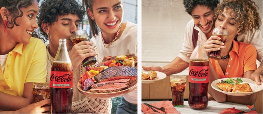 Vai de Retornável! Coca-Cola anuncia nova campanha no Brasil com as icônicas garrafas retornáveis