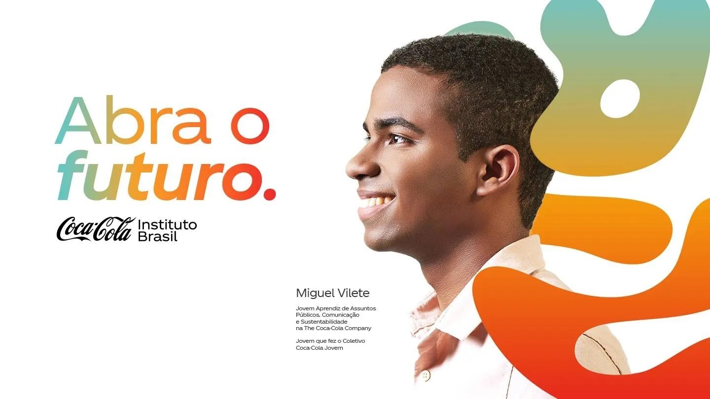 Coletivo Jovem Coca-Cola lança campanha “Abra o Futuro” e reforça oportunidades para jovens de 16 a 29 anos