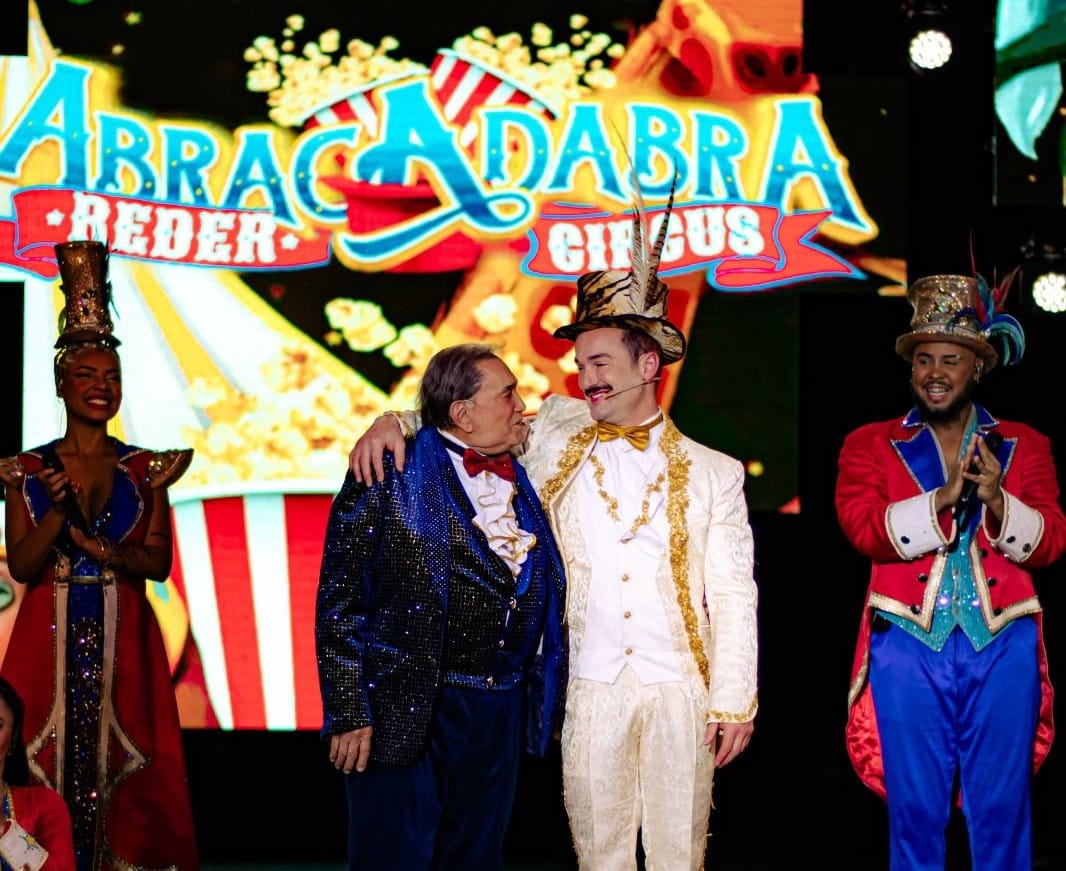 Dedé Santana e Diego Hypólito estrelam “Abracadabra”, circo musical de Frederico Reder, em Goiânia