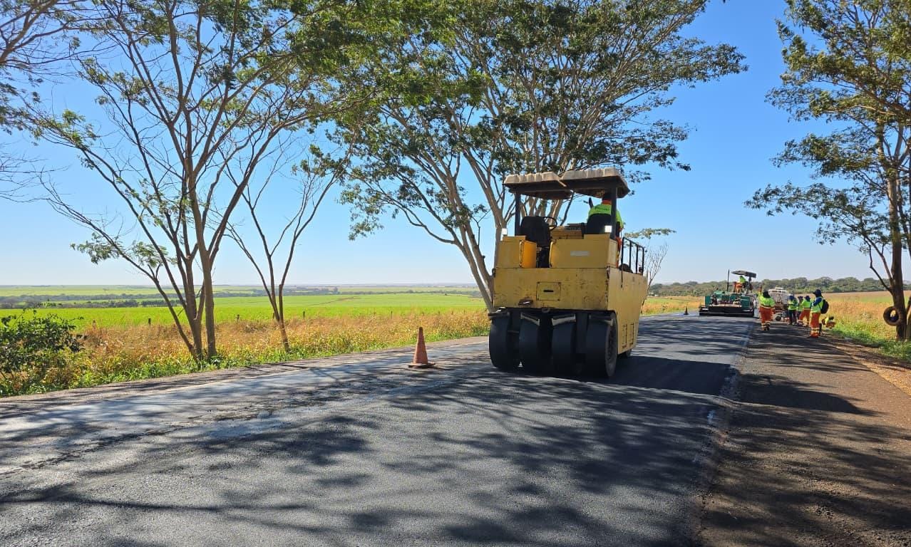 Asfalto da BR-452 recebe testes de qualidade e novas frentes de recuperação