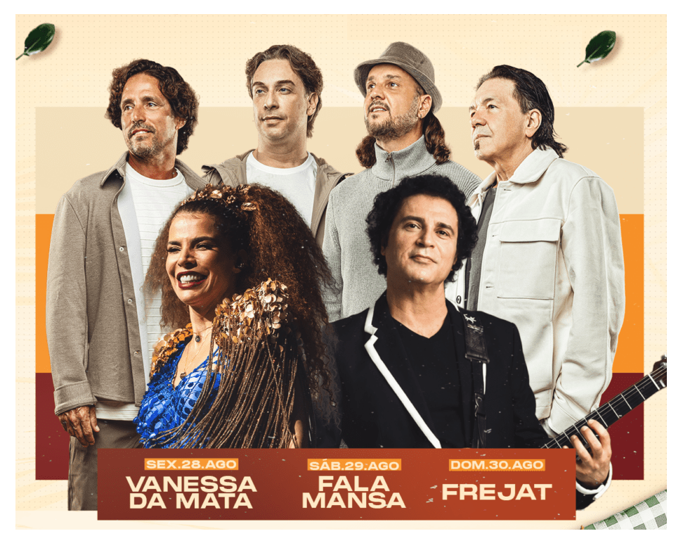 Circuito “Rota Gastronômica” encerrará sua 1ª edição em Trindade, desta sexta 28/8 até domingo (30/8), com grandes shows nacionais!