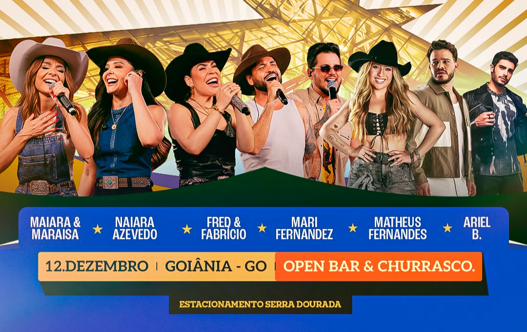Camarote na Pegada eleva o padrão do Festival SSA com seis grandes atrações, open bar premium e open churrasco em Goiânia